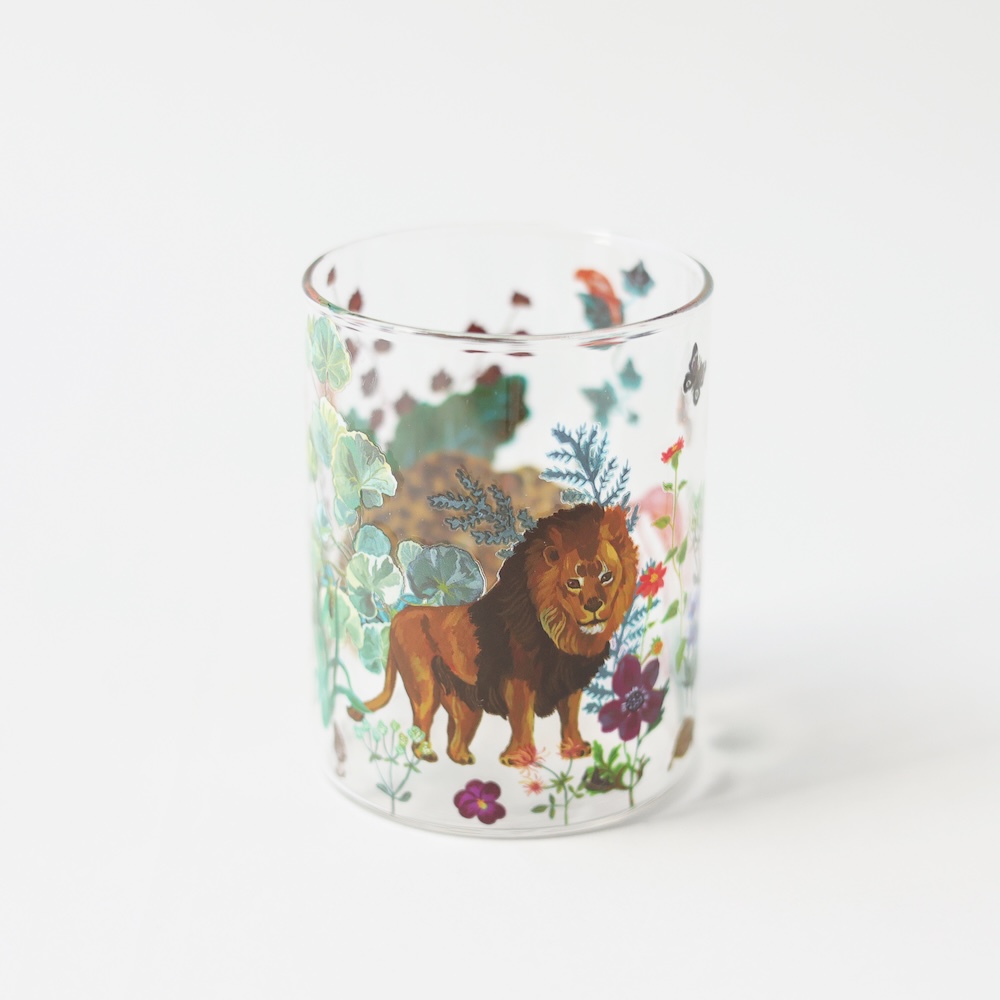 Nathalie Lete Heat resistant Middle glass Jungle | 8000000works